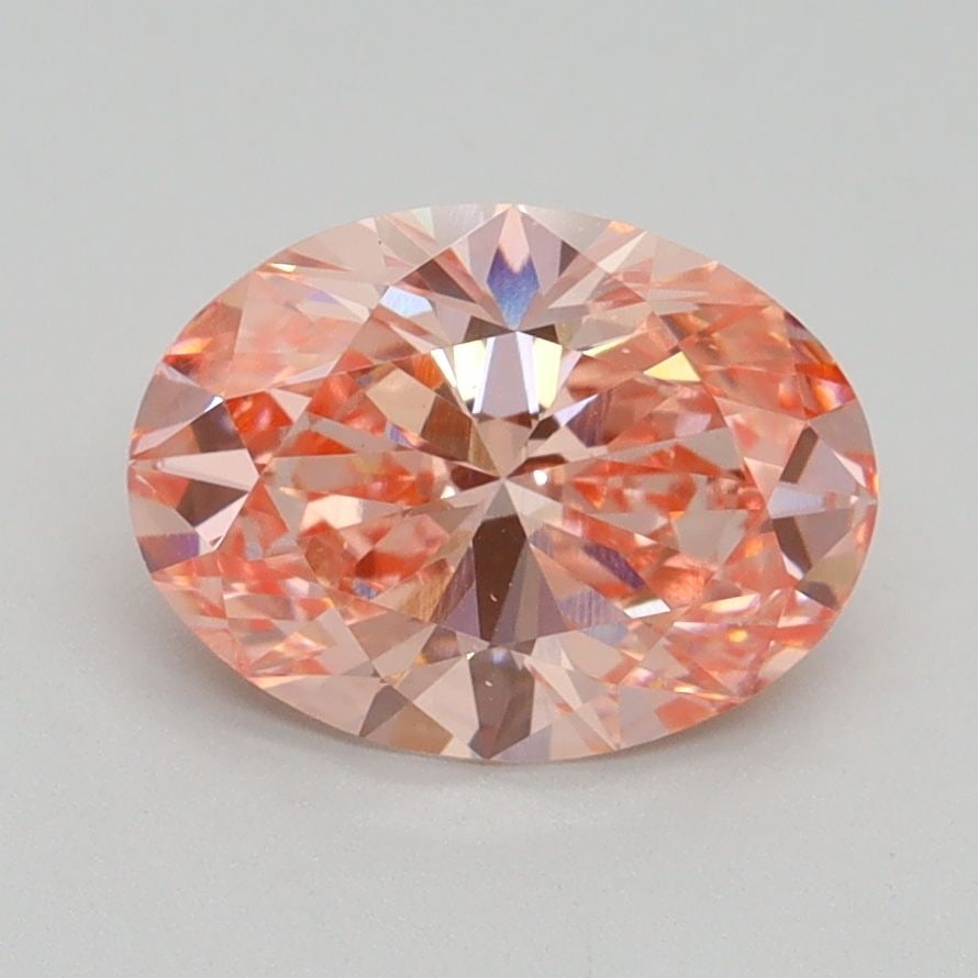 Loose Diamond - OVAL 1.7ct Fancy Vivid Pink VS2: Loose Diamond - OVAL 1.7ct Fancy Vivid Pink VS2 Source: This is a real non-mined Diamond that has been grown in a lab Shape: OVAL Carats: 1.7 Color: Fancy Vivid Pink Certification: IGI Video: