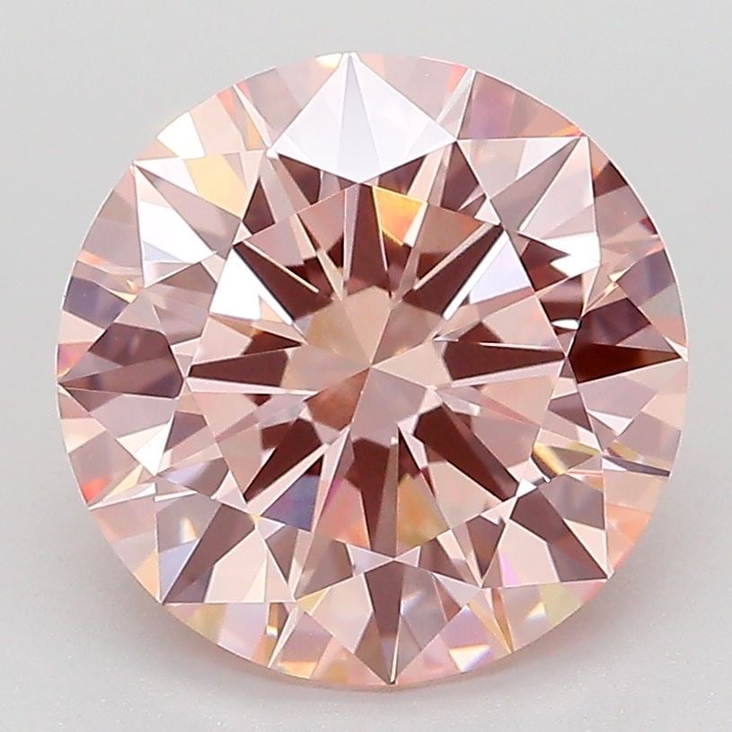 Loose Diamond - ROUND 3.51ct Fancy Intense Pink VVS2: Loose Diamond - ROUND 3.51ct Fancy Intense Pink VVS2 Source: This is a real non-mined Diamond that has been grown in a lab Shape: ROUND Carats: 3.51 Color: Fancy Intense Pink Certification: IGI Additi