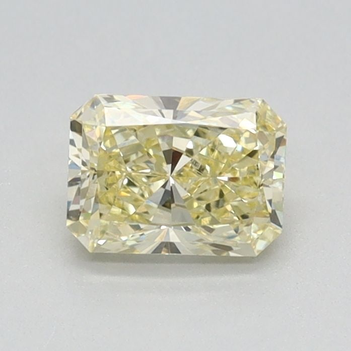 Loose Diamond - RADIANT 0.53ct Fancy Yellow VVS2: Loose Diamond - RADIANT 0.53ct Fancy Yellow VVS2 Source: This is a real non-mined Diamond that has been grown in a lab Shape: RADIANT Carats: 0.53 Color: Fancy Yellow Certification: IGI Video: