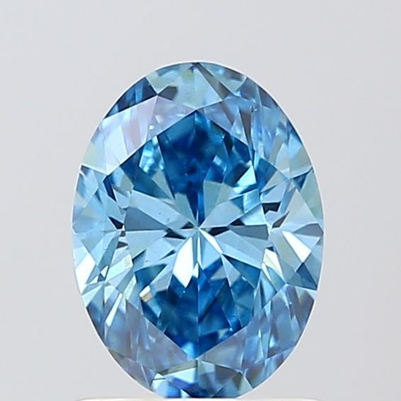 Loose Diamond - OVAL 0.86ct Fancy Vivid Blue VS1: Loose Diamond - OVAL 0.86ct Fancy Vivid Blue VS1 Source: This is a real non-mined Diamond that has been grown in a lab Shape: OVAL Carats: 0.86 Color: Fancy Vivid Blue Certification: NONE Additional i