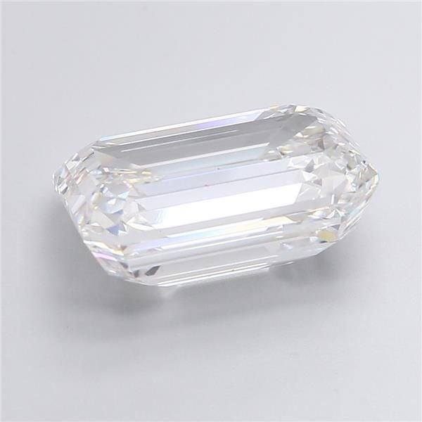 Loose Diamond - EMERALD 12.1ct F VS2: Loose Diamond - EMERALD 12.1ct F VS2 Source: This is a real non-mined Diamond that has been grown in a lab Shape: EMERALD Carats: 12.1 Color: F Clarity: VS2 Certification: IGI Video: