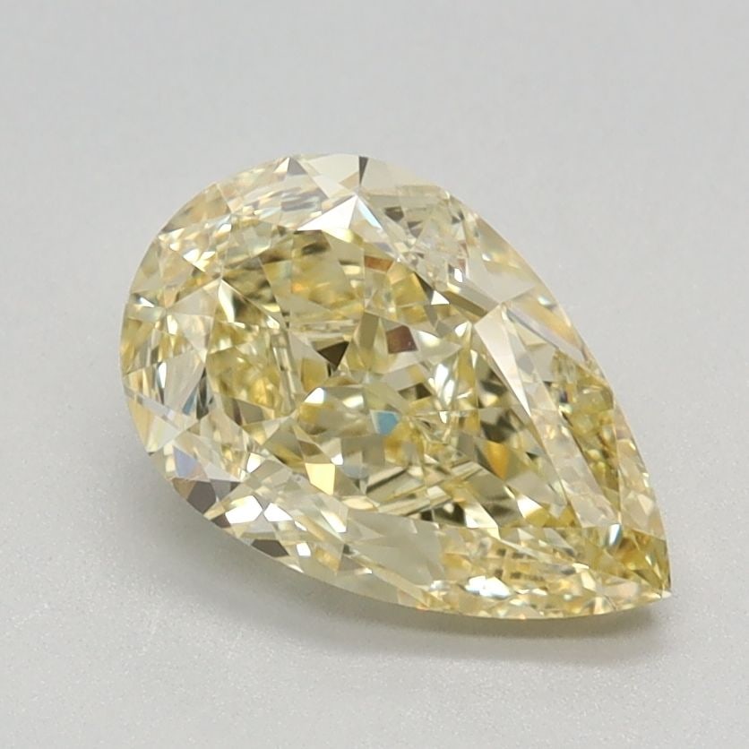 Loose Diamond - PEAR 1.33ct Fancy Intense Yellow VS1: Loose Diamond - PEAR 1.33ct Fancy Intense Yellow VS1 Source: This is a real non-mined Diamond that has been grown in a lab Shape: PEAR Carats: 1.33 Color: Fancy Intense Yellow Certification: IGI Video