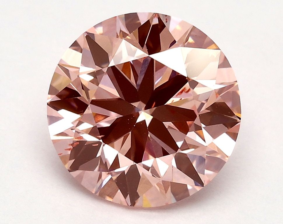 Loose Diamond - ROUND 2.0ct Fancy Vivid Pink SI1: Loose Diamond - ROUND 2.0ct Fancy Vivid Pink SI1 Source: This is a real non-mined Diamond that has been grown in a lab Shape: ROUND Carats: 2.0 Color: Fancy Vivid Pink Certification: IGI Video: