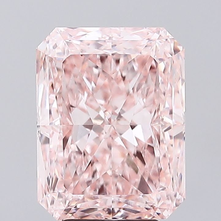 Loose Diamond - RADIANT 5.07ct Fancy Intense Pink VS1: Loose Diamond - RADIANT 5.07ct Fancy Intense Pink VS1 Source: This is a real non-mined Diamond that has been grown in a lab Shape: RADIANT Carats: 5.07 Color: Fancy Intense Pink Certification: IGI Vid