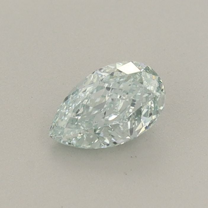 Loose Diamond - PEAR 0.41ct Fancy Light Green VS1: Loose Diamond - PEAR 0.41ct Fancy Light Green VS1 Source: This is a real non-mined Diamond that has been grown in a lab Shape: PEAR Carats: 0.41 Color: Fancy Light Green Certification: IGI Video: