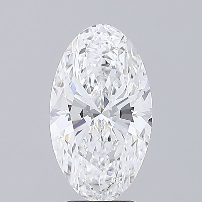 Loose Diamond - OVAL 2.5ct D VVS2: Loose Diamond - OVAL 2.5ct D VVS2 Source: This is a real non-mined Diamond that has been grown in a lab Shape: OVAL Carats: 2.5 Color: D Clarity: VVS2 Certification: IGI Video: