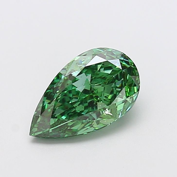 Loose Diamond - PEAR 2.12ct Fancy Vivid Green VS2 (1 of 1)