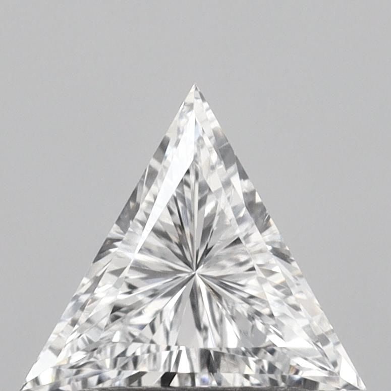 Loose Diamond - TRIANGULAR 0.64ct D VVS2: Loose Diamond - TRIANGULAR 0.64ct D VVS2 Source: This is a real non-mined Diamond that has been grown in a lab Shape: TRIANGULAR Carats: 0.64 Color: D Clarity: VVS2 Certification: IGI Video: