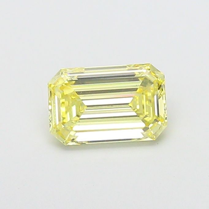Loose Diamond - EMERALD 1.71ct Fancy Yellow VS2: Loose Diamond - EMERALD 1.71ct Fancy Yellow VS2 Source: This is a real non-mined Diamond that has been grown in a lab Shape: EMERALD Carats: 1.71 Color: Fancy Yellow Certification: IGI Video: