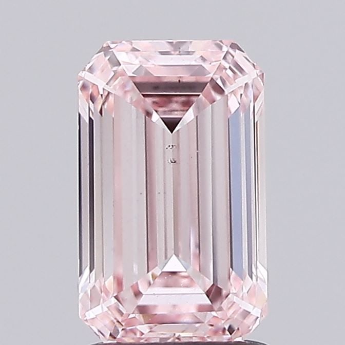 Loose Diamond - EMERALD 1.51ct Fancy Intense Pink VS1: Loose Diamond - EMERALD 1.51ct Fancy Intense Pink VS1 Source: This is a real non-mined Diamond that has been grown in a lab Shape: EMERALD Carats: 1.51 Color: Fancy Intense Pink Certification: IGI Vid