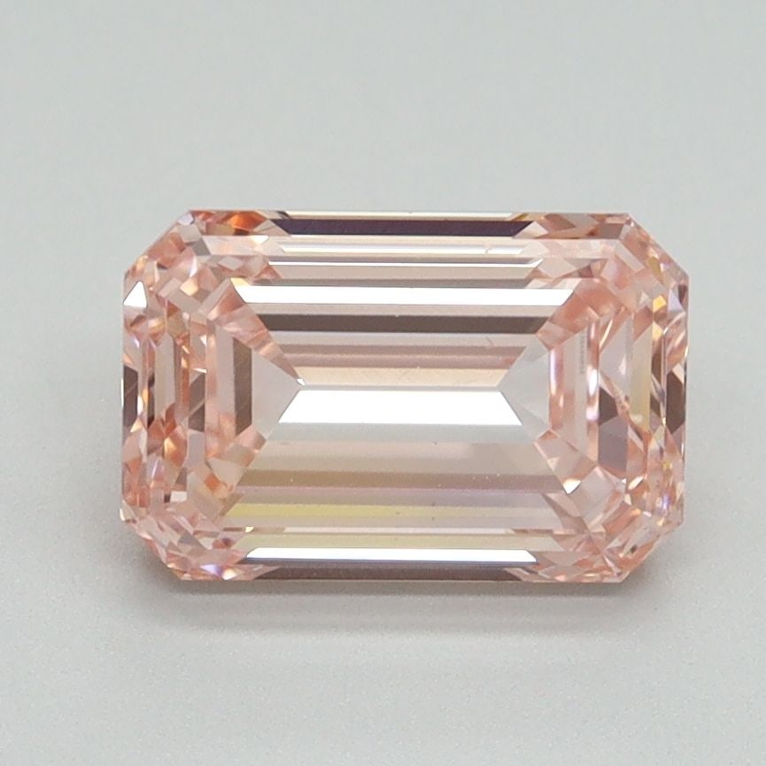 Loose Diamond - EMERALD 2.01ct Fancy Intense Pink VS1: Loose Diamond - EMERALD 2.01ct Fancy Intense Pink VS1 Source: This is a real non-mined Diamond that has been grown in a lab Shape: EMERALD Carats: 2.01 Color: Fancy Intense Pink Certification: IGI Vid