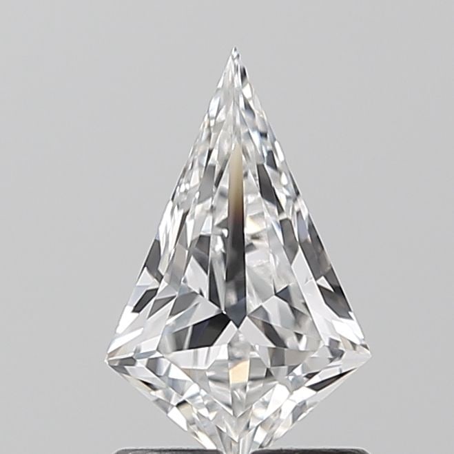 Loose Diamond - KITE 0.85ct D VVS2: Loose Diamond - KITE 0.85ct D VVS2 Source: This is a real non-mined Diamond that has been grown in a lab Shape: KITE Carats: 0.85 Color: D Clarity: VVS2 Certification: IGI Video: