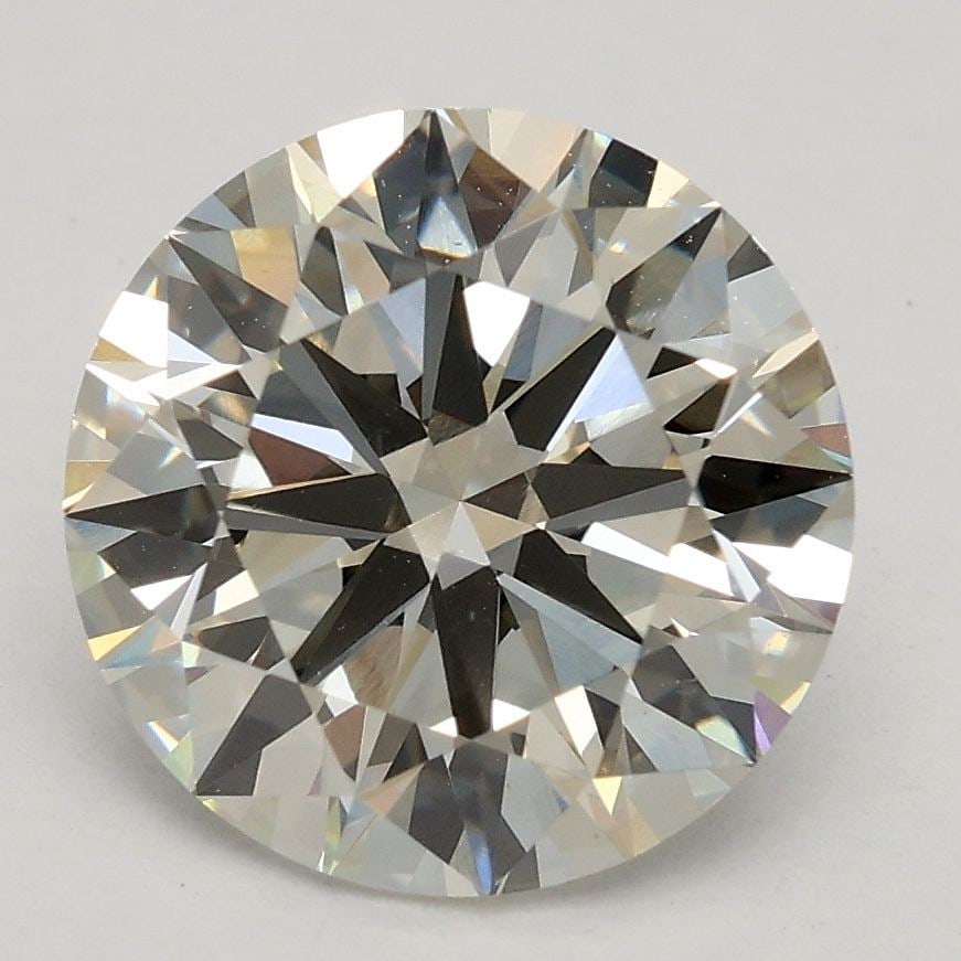 Ideal Loose Diamond - ROUND 2.4ct J VS1: Ideal Loose Diamond - ROUND 2.4ct J VS1 Source: This is a real non-mined Diamond that has been grown in a lab Shape: ROUND Carats: 2.4 Color: J Clarity: VS1 Certification: IGI Video: