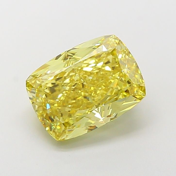 Loose Diamond - CUSHION MODIFIED 5.04ct Fancy Intense Yellow VS2: Loose Diamond - CUSHION MODIFIED 5.04ct Fancy Intense Yellow VS2 Source: This is a real non-mined Diamond that has been grown in a lab Shape: CUSHION MODIFIED Carats: 5.04 Color: Fancy Intense Yellow 