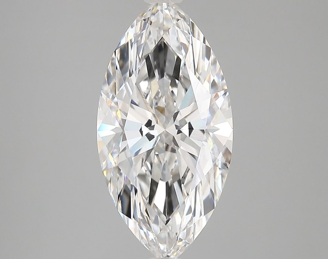 Loose Diamond - MARQUISE 4.2ct E VVS2: Loose Diamond - MARQUISE 4.2ct E VVS2 Source: This is a real non-mined Diamond that has been grown in a lab Shape: MARQUISE Carats: 4.2 Color: E Clarity: VVS2 Certification: IGI Video:
