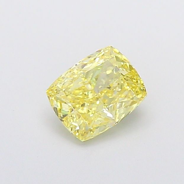 Loose Diamond - CUSHION MODIFIED 1.07ct Fancy Intense Yellow VS1: Loose Diamond - CUSHION MODIFIED 1.07ct Fancy Intense Yellow VS1 Source: This is a real non-mined Diamond that has been grown in a lab Shape: CUSHION MODIFIED Carats: 1.07 Color: Fancy Intense Yellow 