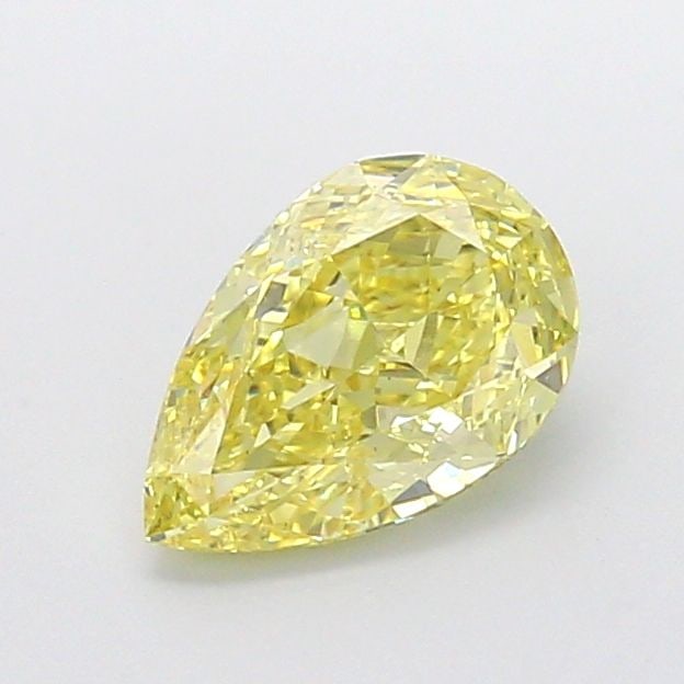 Loose Diamond - PEAR 1.58ct Fancy Intense Yellow VS1: Loose Diamond - PEAR 1.58ct Fancy Intense Yellow VS1 Source: This is a real non-mined Diamond that has been grown in a lab Shape: PEAR Carats: 1.58 Color: Fancy Intense Yellow Certification: IGI Video