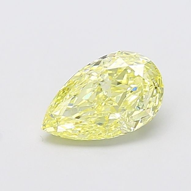 Loose Diamond - PEAR 1.28ct Fancy Yellow VS1: Loose Diamond - PEAR 1.28ct Fancy Yellow VS1 Source: This is a real non-mined Diamond that has been grown in a lab Shape: PEAR Carats: 1.28 Color: Fancy Yellow Certification: IGI Video:
