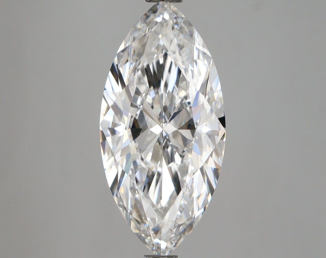 Loose Diamond - MARQUISE 5.02ct E VVS1: Loose Diamond - MARQUISE 5.02ct E VVS1 Source: This is a real non-mined Diamond that has been grown in a lab Shape: MARQUISE Carats: 5.02 Color: E Clarity: VVS1 Certification: IGI Video: