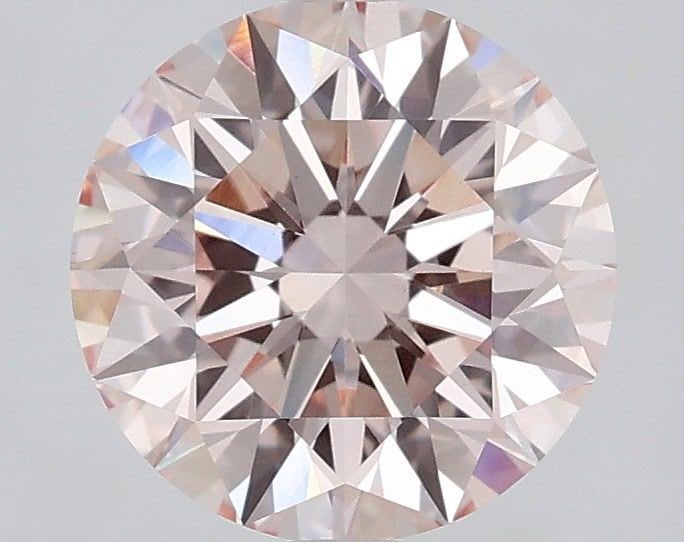 Ideal Loose Diamond - ROUND 2.05ct Fancy Pink VS1: Ideal Loose Diamond - ROUND 2.05ct Fancy Pink VS1 Source: This is a real non-mined Diamond that has been grown in a lab Shape: ROUND Carats: 2.05 Color: Fancy Pink Certification: IGI Video: