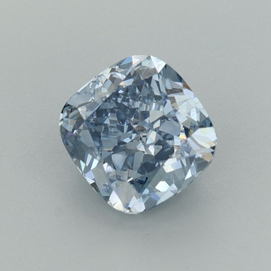 Loose Diamond - CUSHION MODIFIED 1.3ct Fancy Vivid Blue VS1: Loose Diamond - CUSHION MODIFIED 1.3ct Fancy Vivid Blue VS1 Source: This is a real non-mined Diamond that has been grown in a lab Shape: CUSHION MODIFIED Carats: 1.3 Color: Fancy Vivid Blue