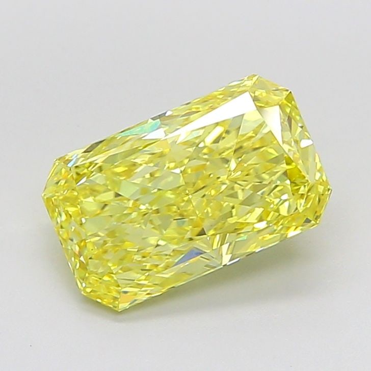 Loose Diamond - RADIANT 3.53ct Fancy Vivid Yellow VS1: Loose Diamond - RADIANT 3.53ct Fancy Vivid Yellow VS1 Source: This is a real non-mined Diamond that has been grown in a lab Shape: RADIANT Carats: 3.53 Color: Fancy Vivid Yellow Certification: IGI Vid