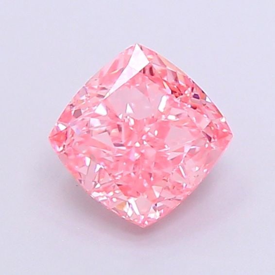 Loose Diamond - CUSHION MODIFIED 0.78ct Fancy Vivid Pink VVS2: Loose Diamond - CUSHION MODIFIED 0.78ct Fancy Vivid Pink VVS2 Source: This is a real non-mined Diamond that has been grown in a lab Shape: CUSHION MODIFIED Carats: 0.78 Color: Fancy Vivid Pink Certifi