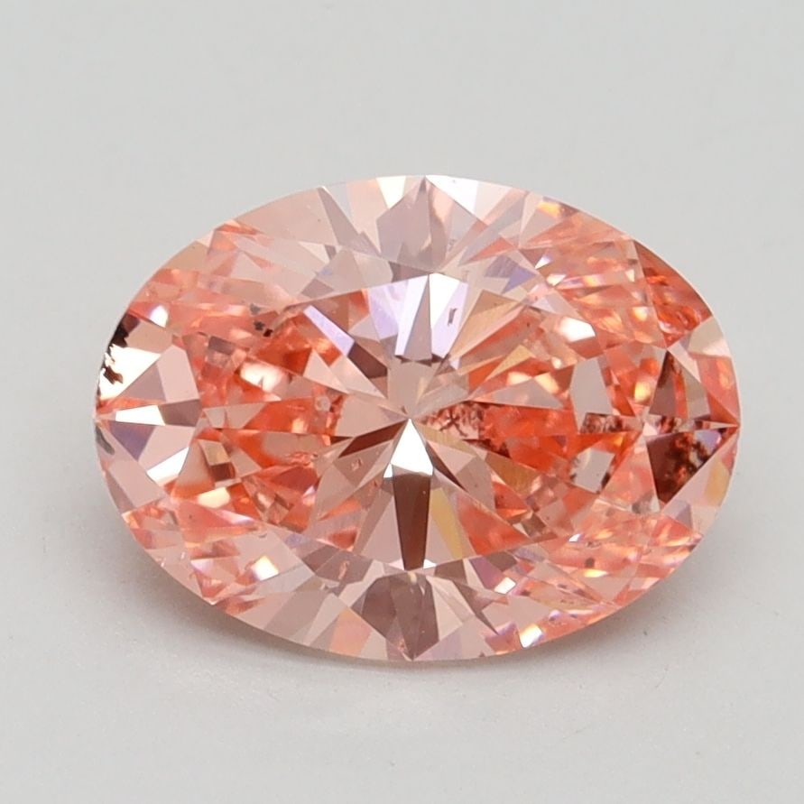 Loose Diamond - OVAL 2.01ct Fancy Vivid Pink SI2: Loose Diamond - OVAL 2.01ct Fancy Vivid Pink SI2 Source: This is a real non-mined Diamond that has been grown in a lab Shape: OVAL Carats: 2.01 Color: Fancy Vivid Pink Certification: IGI Video: