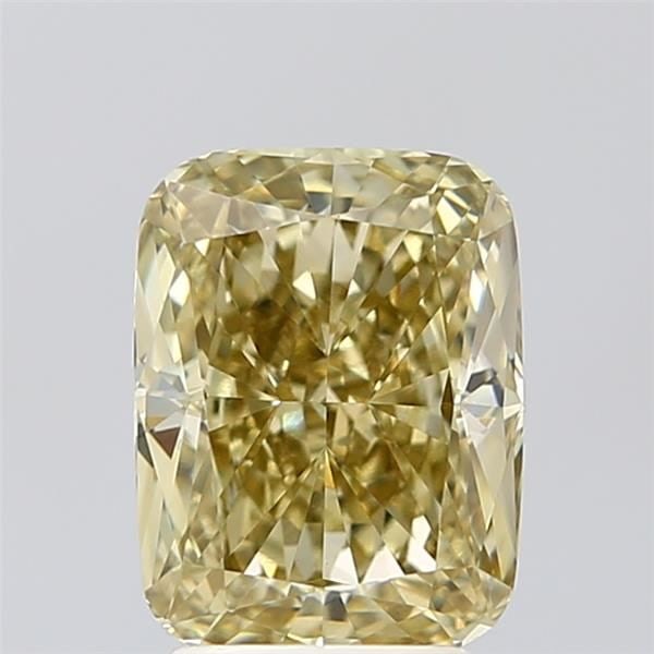 Loose Diamond - CUSHION MODIFIED 3.04ct Fancy Yellow VVS2: Loose Diamond - CUSHION MODIFIED 3.04ct Fancy Yellow VVS2 Source: This is a real non-mined Diamond that has been grown in a lab Shape: CUSHION MODIFIED Carats: 3.04 Color: Fancy Yellow Certification: 