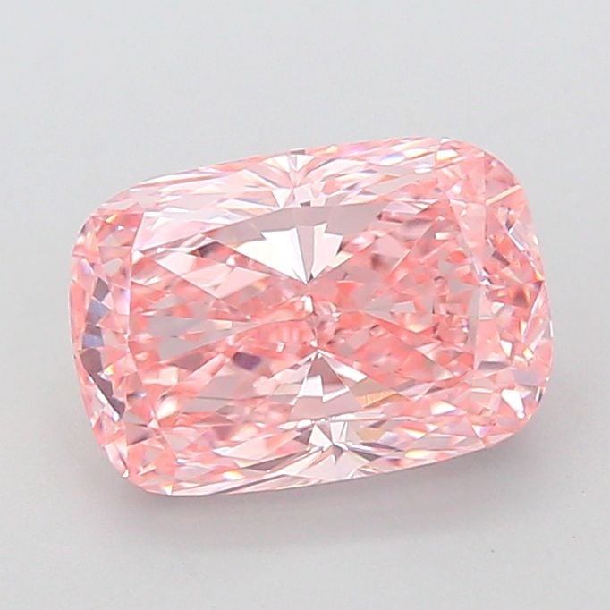 Loose Diamond - CUSHION MODIFIED 3.5ct Fancy Vivid Pink VS1: Loose Diamond - CUSHION MODIFIED 3.5ct Fancy Vivid Pink VS1 Source: This is a real non-mined Diamond that has been grown in a lab Shape: CUSHION MODIFIED Carats: 3.5 Color: Fancy Vivid Pink Certificat