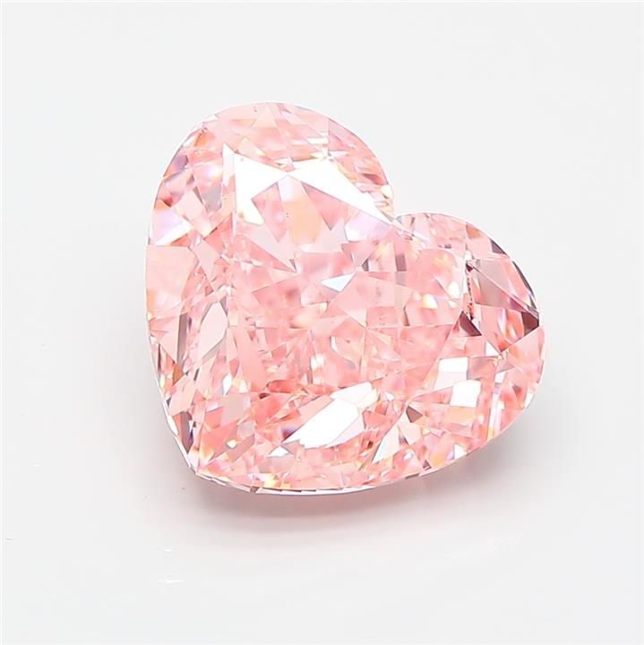 Loose Diamond - HEART 5.51ct Fancy Intense Pink VVS2: Loose Diamond - HEART 5.51ct Fancy Intense Pink VVS2 Source: This is a real non-mined Diamond that has been grown in a lab Shape: HEART Carats: 5.51 Color: Fancy Intense Pink Certification: IGI