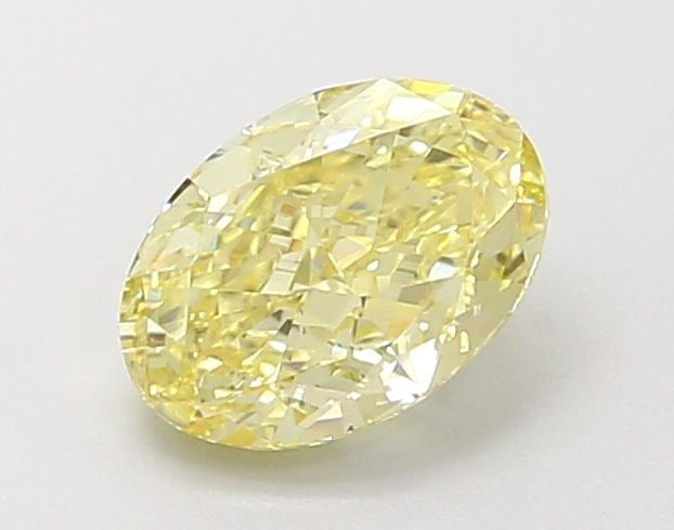 Loose Diamond - OVAL 0.84ct Fancy Yellow VS1: Loose Diamond - OVAL 0.84ct Fancy Yellow VS1 Source: This is a real non-mined Diamond that has been grown in a lab Shape: OVAL Carats: 0.84 Color: Fancy Yellow Certification: IGI Video:
