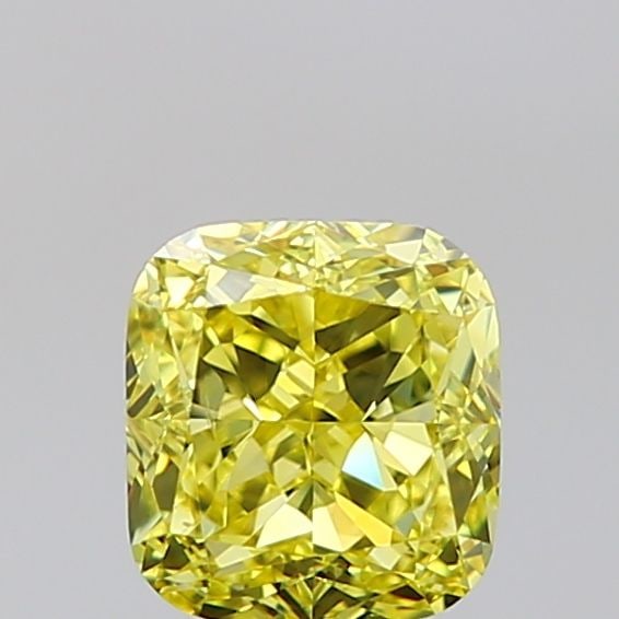 Loose Diamond - CUSHION MODIFIED 1.5ct Fancy Vivid Yellow VS2: Loose Diamond - CUSHION MODIFIED 1.5ct Fancy Vivid Yellow VS2 Source: This is a real non-mined Diamond that has been grown in a lab Shape: CUSHION MODIFIED Carats: 1.5 Color: Fancy Vivid Yellow Certif