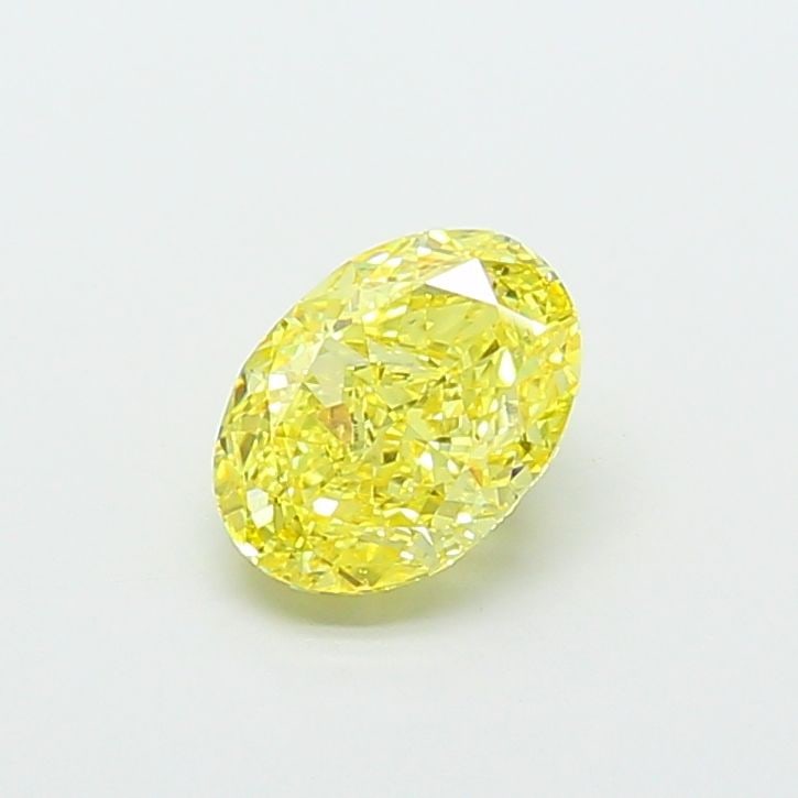 Loose Diamond - OVAL 2.56ct Fancy Vivid Yellow VS1: Loose Diamond - OVAL 2.56ct Fancy Vivid Yellow VS1 Source: This is a real non-mined Diamond that has been grown in a lab Shape: OVAL Carats: 2.56 Color: Fancy Vivid Yellow Certification: IGI Video: