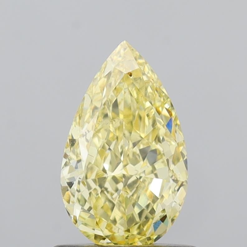 Loose Diamond - PEAR 0.93ct Fancy Intense Yellow VS1: Loose Diamond - PEAR 0.93ct Fancy Intense Yellow VS1 Source: This is a real non-mined Diamond that has been grown in a lab Shape: PEAR Carats: 0.93 Color: Fancy Intense Yellow Certification: IGI Video