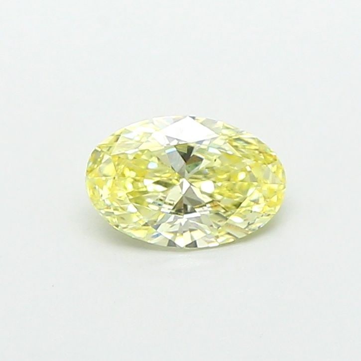 Loose Diamond - OVAL 0.55ct Fancy Light Yellow VS2: Loose Diamond - OVAL 0.55ct Fancy Light Yellow VS2 Source: This is a real non-mined Diamond that has been grown in a lab Shape: OVAL Carats: 0.55 Color: Fancy Light Yellow Certification: IGI Video: