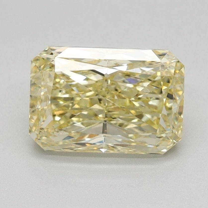 Loose Diamond - RADIANT 1.31ct Fancy Intense Yellow VVS2: Loose Diamond - RADIANT 1.31ct Fancy Intense Yellow VVS2 Source: This is a real non-mined Diamond that has been grown in a lab Shape: RADIANT Carats: 1.31 Color: Fancy Intense Yellow Certification: IG