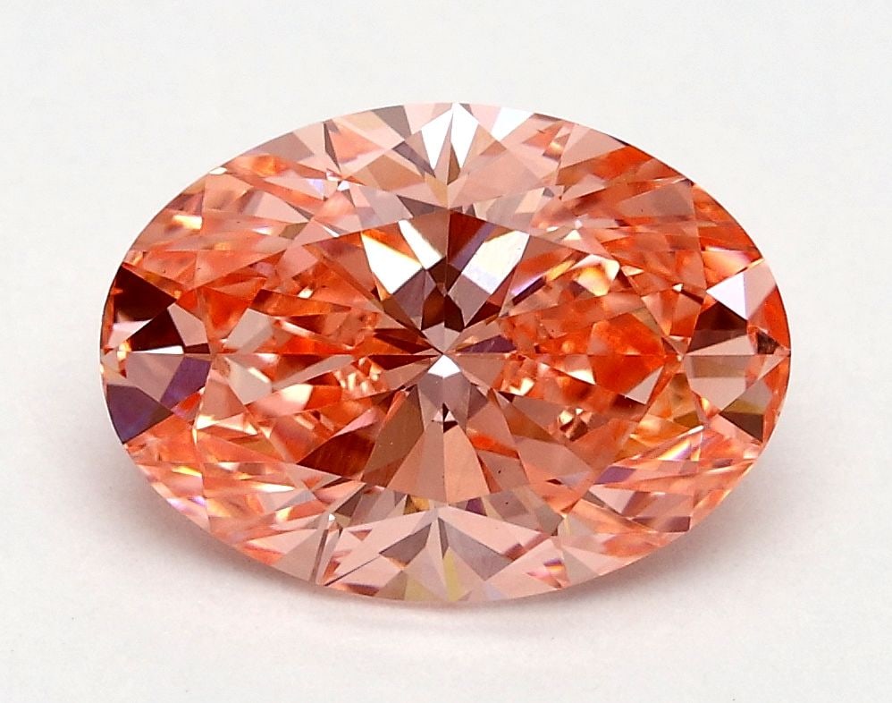 Loose Diamond - OVAL 1.75ct Fancy Vivid Pink VS1: Loose Diamond - OVAL 1.75ct Fancy Vivid Pink VS1 Source: This is a real non-mined Diamond that has been grown in a lab Shape: OVAL Carats: 1.75 Color: Fancy Vivid Pink Certification: IGI Video: