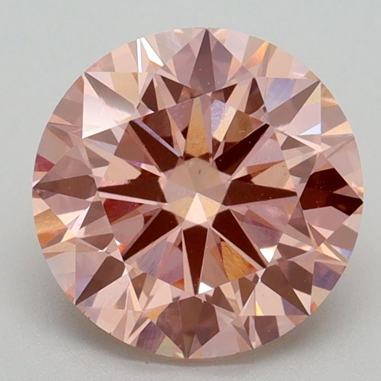 Loose Diamond - ROUND 2.6ct Fancy Intense Pink VS1: Loose Diamond - ROUND 2.6ct Fancy Intense Pink VS1 Source: This is a real non-mined Diamond that has been grown in a lab Shape: ROUND Carats: 2.6 Color: Fancy Intense Pink Certification: IGI Video: