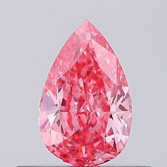 Loose Diamond - PEAR 0.35ct Fancy Vivid Pink VVS2: Loose Diamond - PEAR 0.35ct Fancy Vivid Pink VVS2 Source: This is a real non-mined Diamond that has been grown in a lab Shape: PEAR Carats: 0.35 Color: Fancy Vivid Pink Certification: IGI Video: