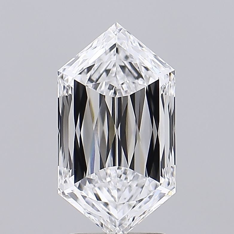 Loose Diamond - HEXAGONAL 2.51ct D VVS1: Loose Diamond - HEXAGONAL 2.51ct D VVS1 Source: This is a real non-mined Diamond that has been grown in a lab Shape: HEXAGONAL Carats: 2.51 Color: D Clarity: VVS1 Certification: IGI Video: