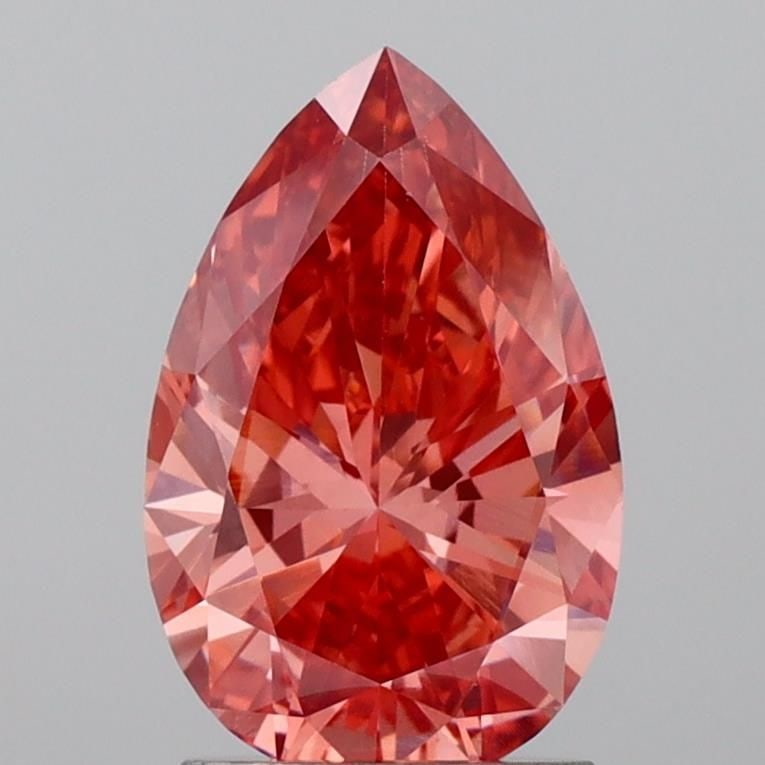 Loose Diamond - PEAR 1.84ct Fancy Vivid Pink VVS2: Loose Diamond - PEAR 1.84ct Fancy Vivid Pink VVS2 Source: This is a real non-mined Diamond that has been grown in a lab Shape: PEAR Carats: 1.84 Color: Fancy Vivid Pink Certification: IGI Video: