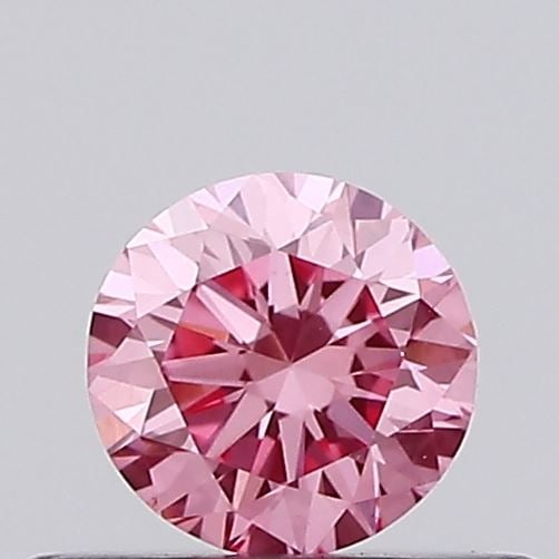 Loose Diamond - ROUND 0.32ct Fancy Intense Pink VS1: Loose Diamond - ROUND 0.32ct Fancy Intense Pink VS1 Source: This is a real non-mined Diamond that has been grown in a lab Shape: ROUND Carats: 0.32 Color: Fancy Intense Pink Certification: NONE Video: