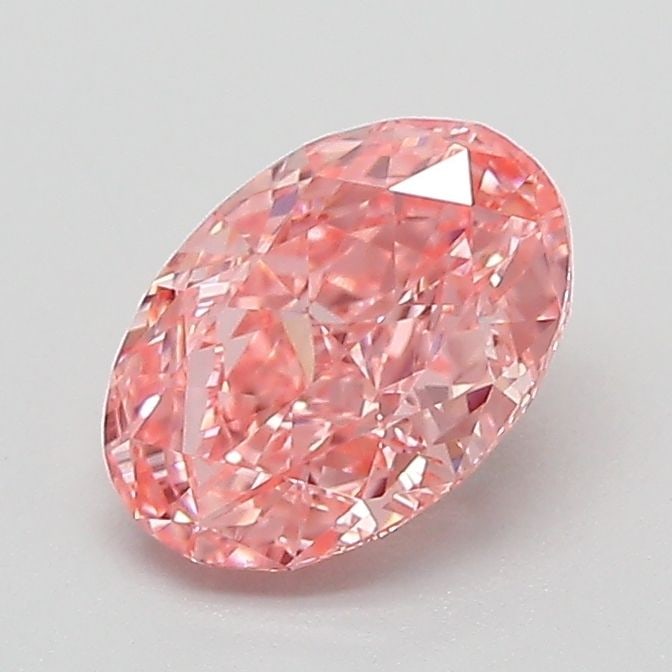 Loose Diamond - OVAL 1.06ct Fancy Vivid Pink VVS2: Loose Diamond - OVAL 1.06ct Fancy Vivid Pink VVS2 Source: This is a real non-mined Diamond that has been grown in a lab Shape: OVAL Carats: 1.06 Color: Fancy Vivid Pink Certification: IGI Additional