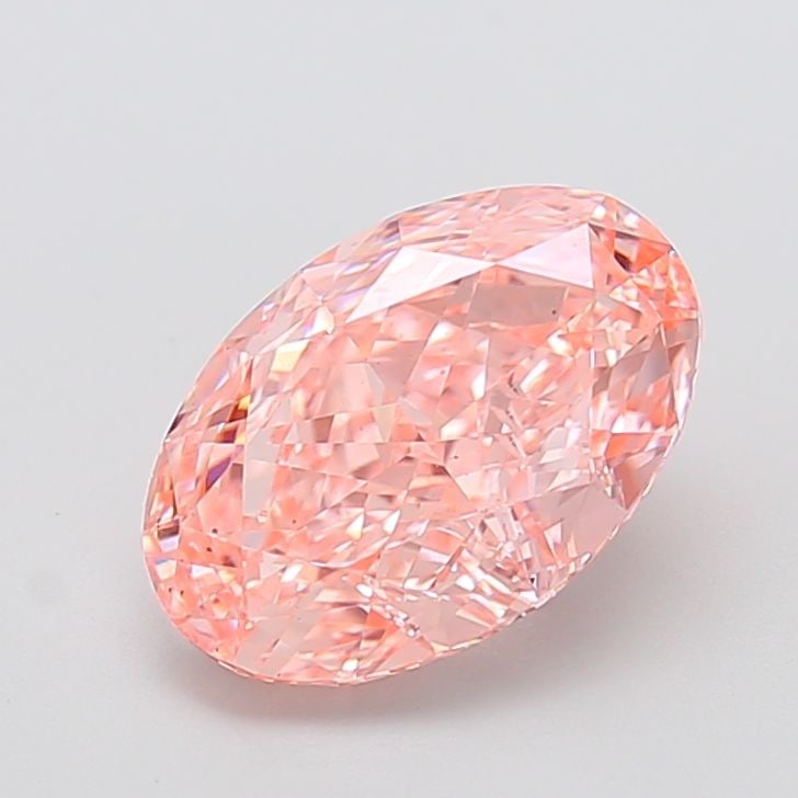 Loose Diamond - OVAL 3.76ct Fancy Intense Pink VS2: Loose Diamond - OVAL 3.76ct Fancy Intense Pink VS2 Source: This is a real non-mined Diamond that has been grown in a lab Shape: OVAL Carats: 3.76 Color: Fancy Intense Pink Certification: IGI Video: