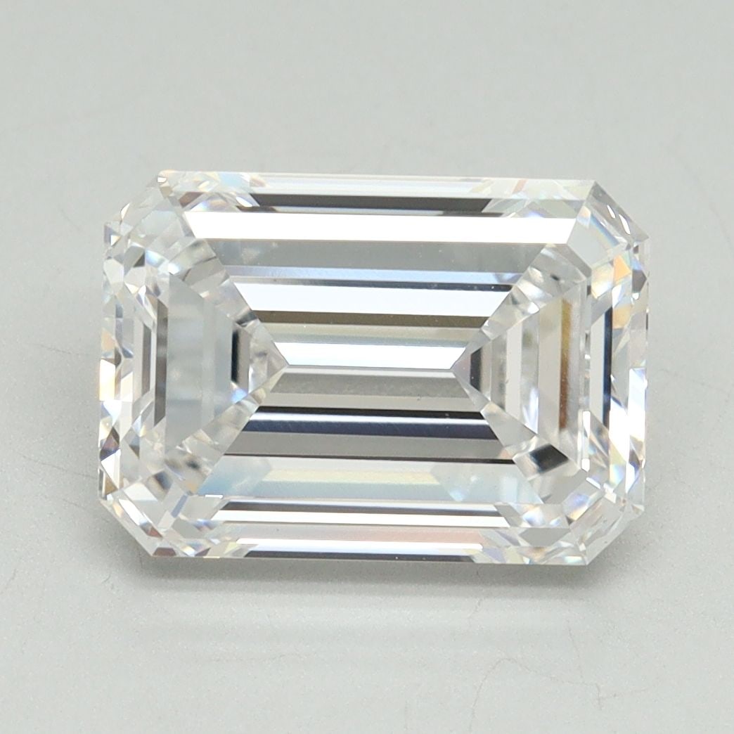 Loose Diamond - EMERALD 4.11ct D VVS2: Loose Diamond - EMERALD 4.11ct D VVS2 Source: This is a real non-mined Diamond that has been grown in a lab Shape: EMERALD Carats: 4.11 Color: D Clarity: VVS2 Certification: IGI Video: Video Link