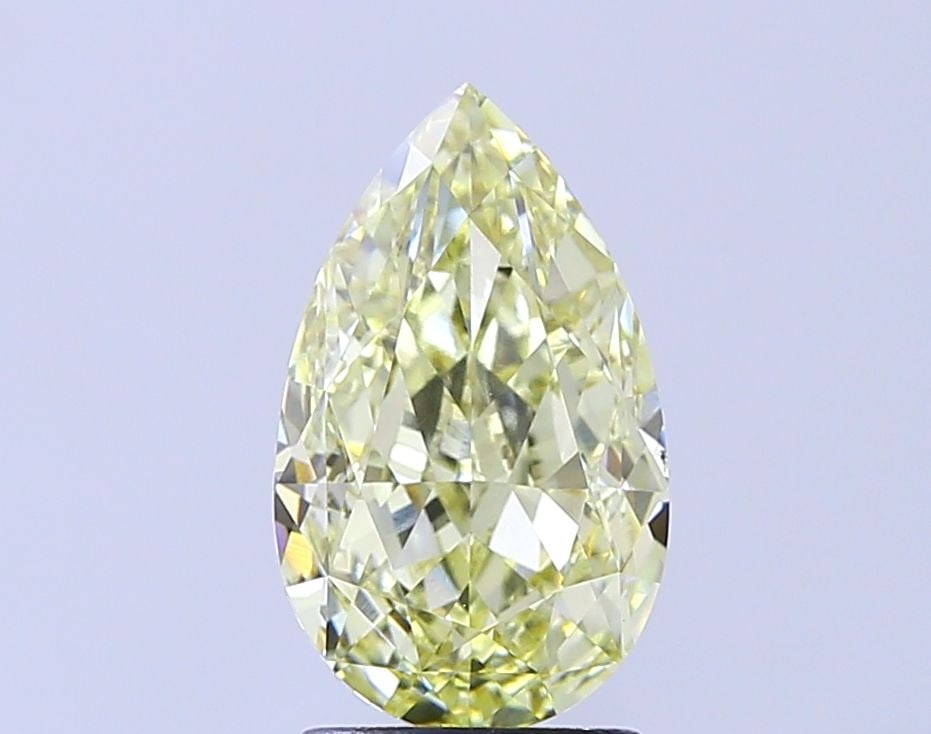 Loose Diamond - PEAR 3.05ct Fancy Yellow VS1: Loose Diamond - PEAR 3.05ct Fancy Yellow VS1 Source: This is a real non-mined Diamond that has been grown in a lab Shape: PEAR Carats: 3.05 Color: Fancy Yellow Certification: IGI Video: