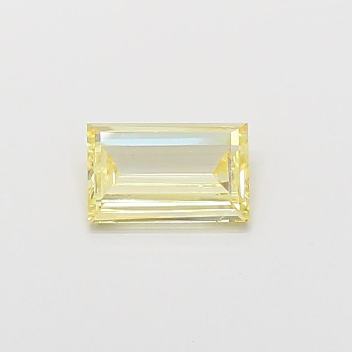 Loose Diamond - BAGUETTE 0.53ct Fancy Vivid Yellow VS1: Loose Diamond - BAGUETTE 0.53ct Fancy Vivid Yellow VS1 Source: This is a real non-mined Diamond that has been grown in a lab Shape: BAGUETTE Carats: 0.53 Color: Fancy Vivid Yellow Certification: NONE 