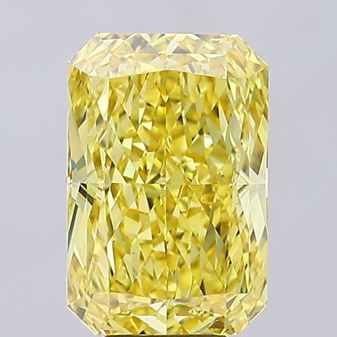 Loose Diamond - RADIANT 6.51ct Fancy Vivid Yellow VVS2: Loose Diamond - RADIANT 6.51ct Fancy Vivid Yellow VVS2 Source: This is a real non-mined Diamond that has been grown in a lab Shape: RADIANT Carats: 6.51 Color: Fancy Vivid Yellow Certification: IGI Vi