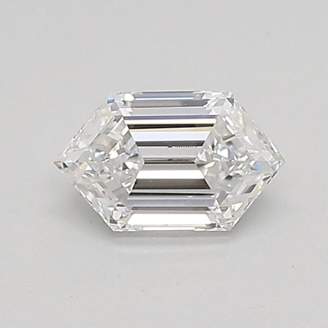 Loose Diamond - HEXAGONAL 0.45ct E VVS2: Loose Diamond - HEXAGONAL 0.45ct E VVS2 Source: This is a real non-mined Diamond that has been grown in a lab Shape: HEXAGONAL Carats: 0.45 Color: E Clarity: VVS2 Certification: IGI Video: